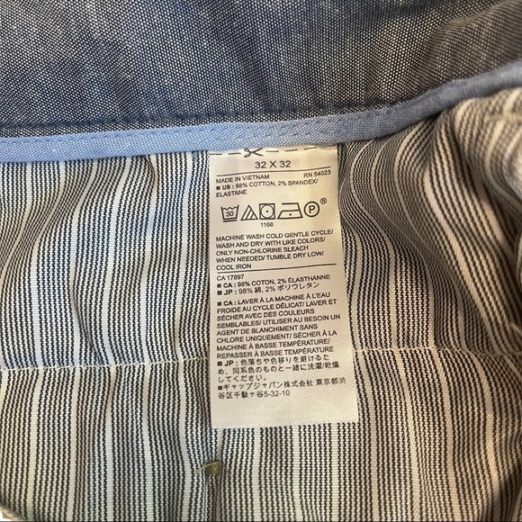 Banana Republic Men’s Slim Fit 32 x 32” Light Grey Tapered Leg Casual Dr… - Picture 6 of 7